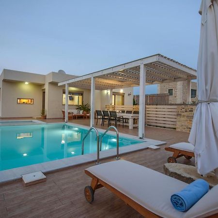 Golden Sky Villa Kamilari Bagian luar foto
